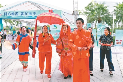 港澳人士游南沙首發團啟動