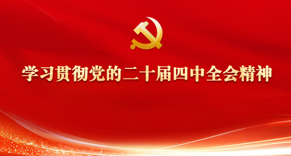 學習貫徹黨的二十屆四中全會精神
