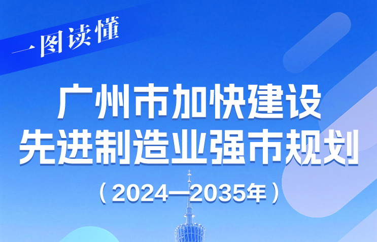 【一圖讀懂】《廣州市加快建設先進制造業(yè)強市規(guī)劃（2024—2035年）》